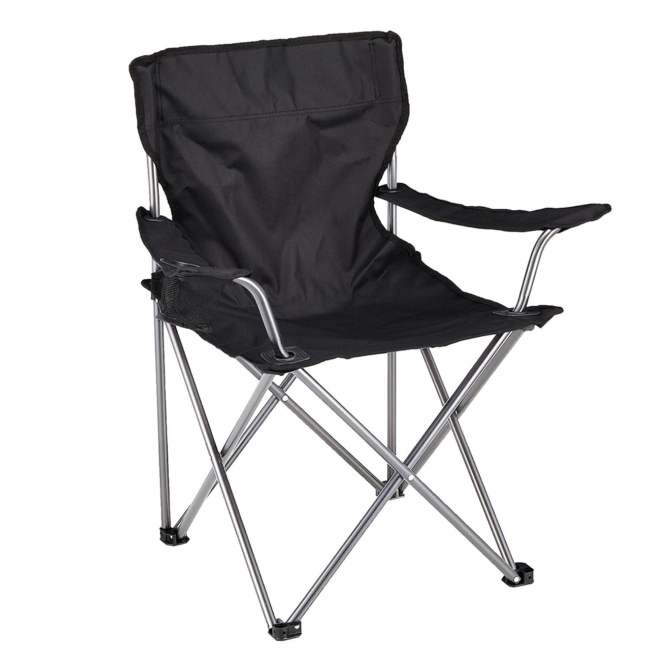 Foldable Outdoor Chair with Detachable Umbrella  Adjustable Canopy