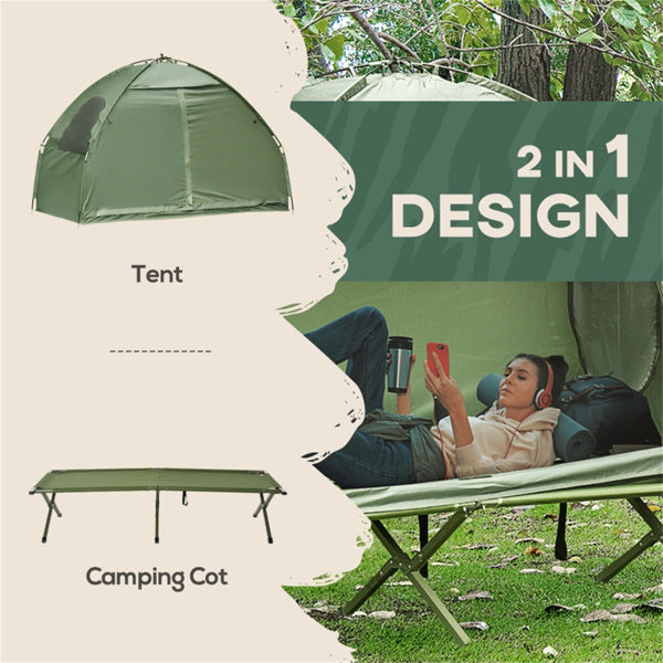 Foldable Camping Tent/Cot Combination