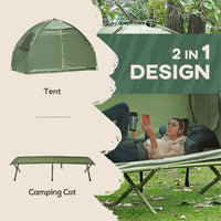 Thumbnail for Foldable Camping Tent/Cot Combination