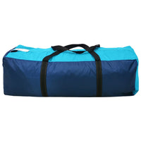 Thumbnail for Camping Tent 6 Persons Blue and Light Blue