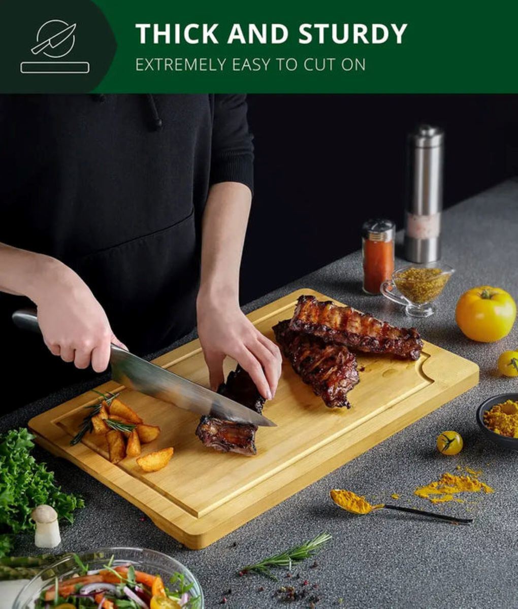 Organic Bamboo Architecture Cutting Board