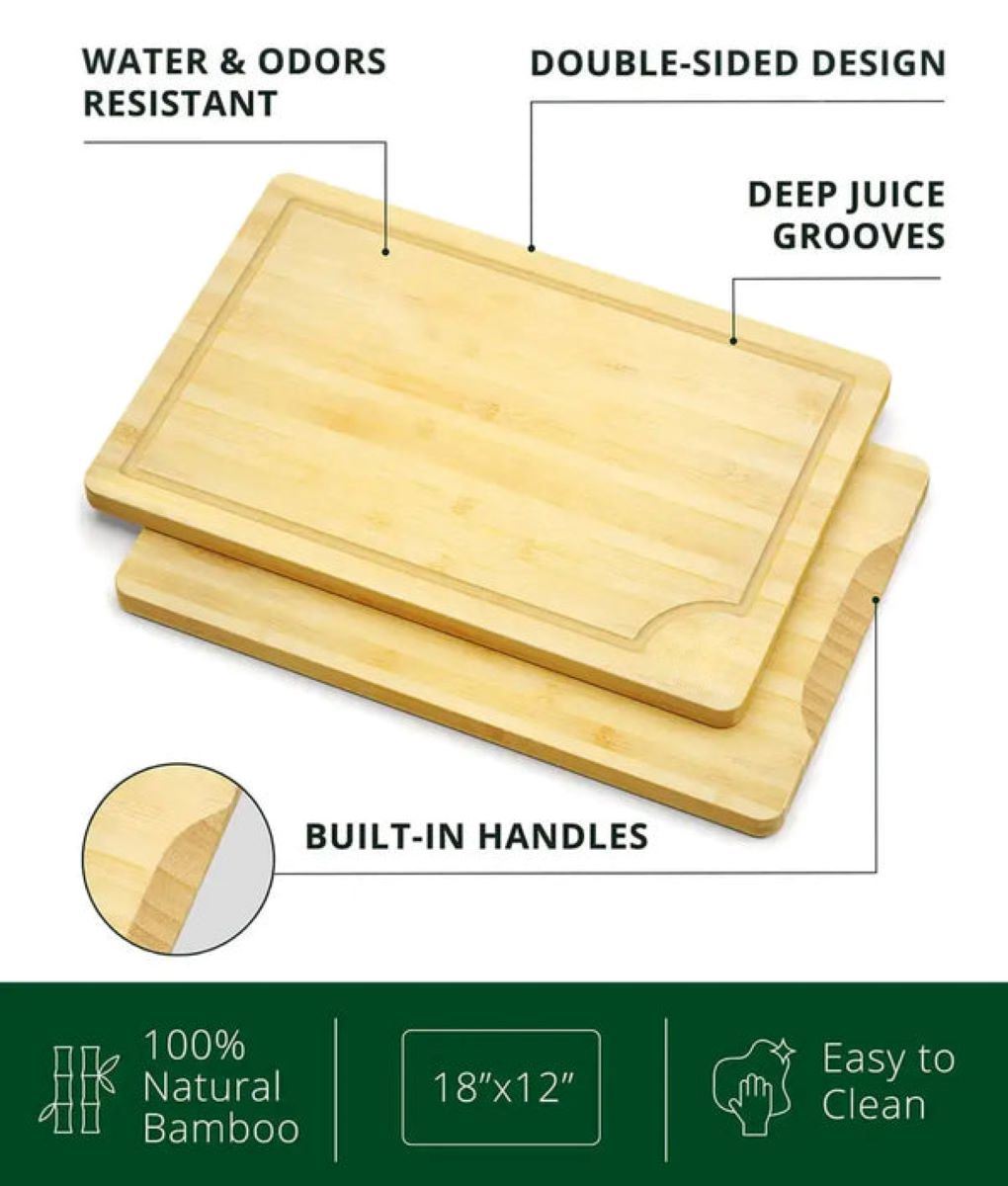 Organic Bamboo Architecture Cutting Board