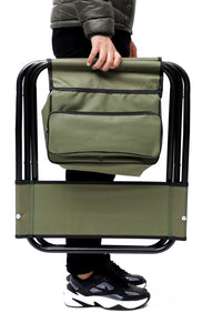 Thumbnail for 4-piece Folding Outdoor Chair with Storage Bag