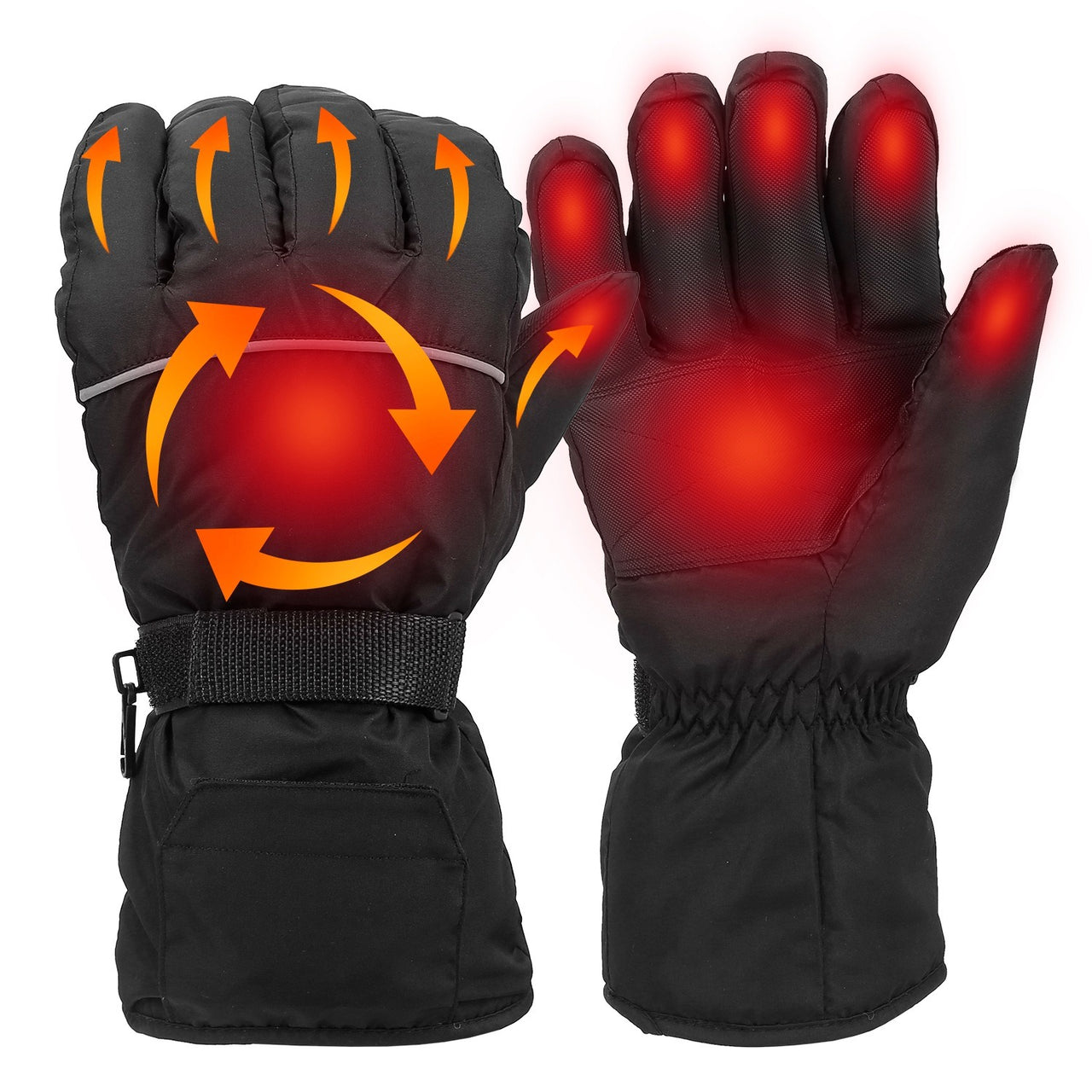 Battery Powered Heated Waterproof Gloves