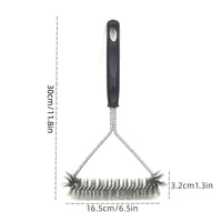 Thumbnail for Grill Cleaning Brush; Long-handled Y-shaped Curling Brush