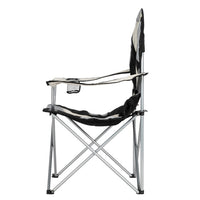 Thumbnail for Medium Camping Chair - Black Gray