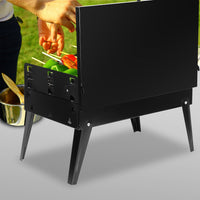 Thumbnail for Portable Foldable Suitcase Charcoal Grill 16.7x10x17.7in