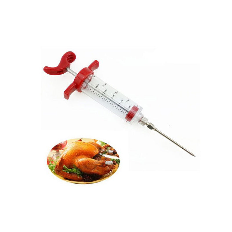 Lightweight Meat Marinade Injector Syringe