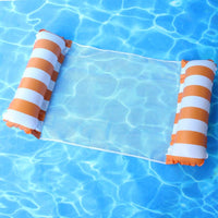 Thumbnail for 2pcs Swimming Water Pool Floats Hammock; Adults for Size Water Hammock Lounger; Multi-Purpose 4-in-1 Swimming Water Floating Rafts