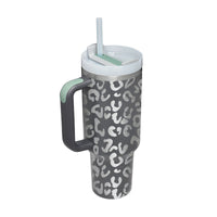 Thumbnail for Ochapa 40 Oz Tumbler With Handle, Straw, Insulated, Stainless Steel Spill Proof Mug