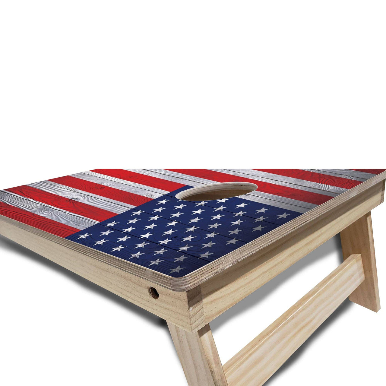 American Flag Cornhole Set