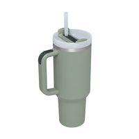 Thumbnail for Ochapa 40 Oz Tumbler With Handle, Straw, Insulated, Stainless Steel Spill Proof Mug