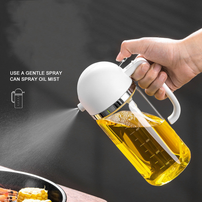 Push-Button Cooking Oil- Spray or Pour