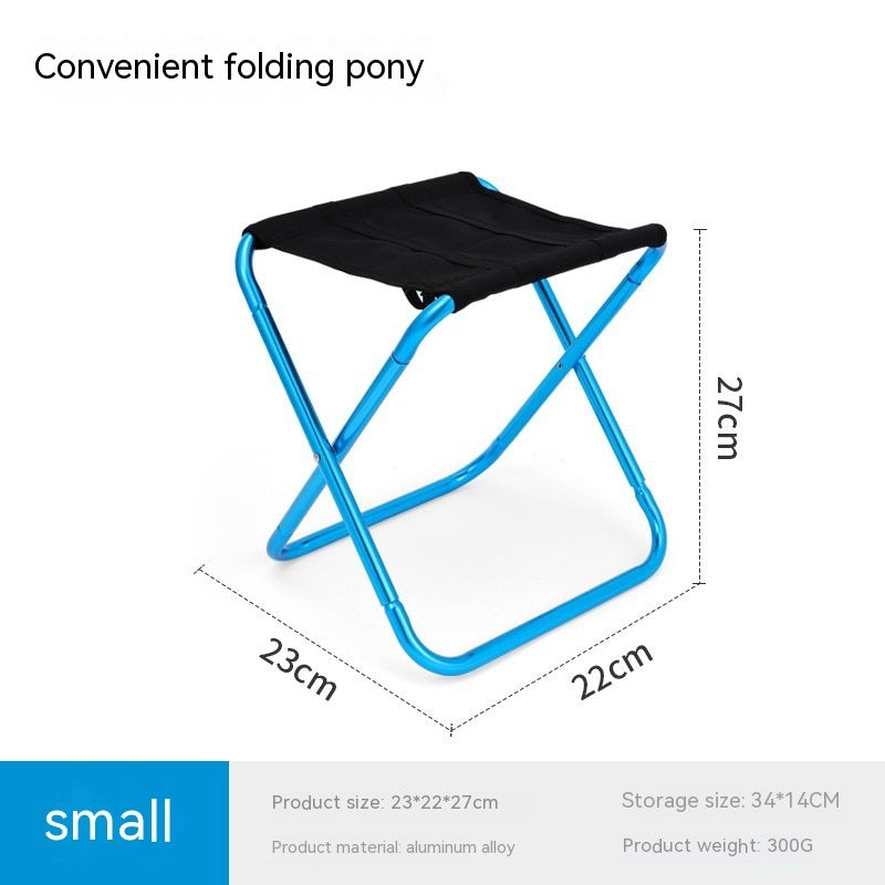 Portable Aluminum Alloy Folding Stool