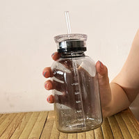 Thumbnail for Tumbler Large Capacity Straw Cup w/ Fluid Level