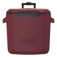 Thumbnail for Coleman Chiller™ 28-Quart Cooler With Wheels | Cranberry