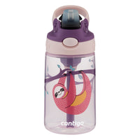 Thumbnail for Contigo® Kids Straw Water Bottle with AUTOSPOUT® Lid | 14oz | Sloths