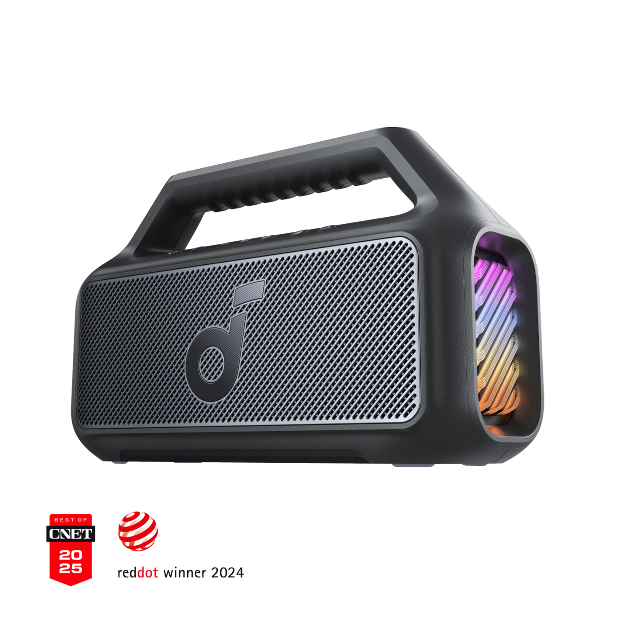 soundcore Boom 2 | Portable Bluetooth Speaker for Bass Phantom Black