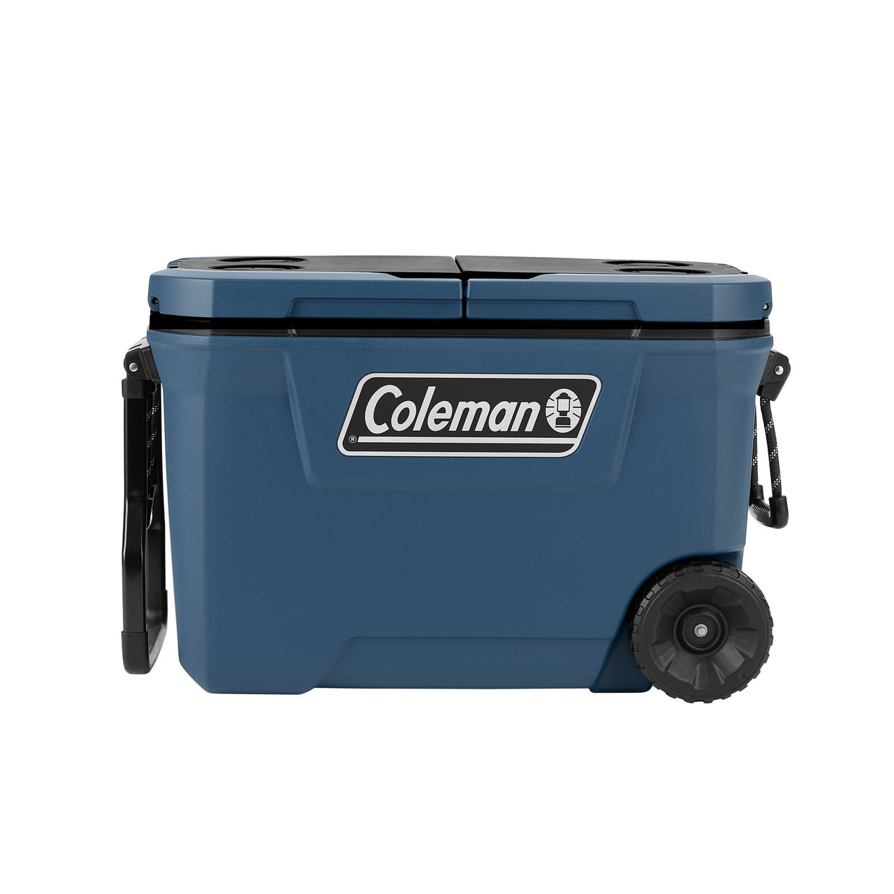 Coleman Flex 'N Go™ 62-Quart Wheeled Cooler | Sapphire | Cup Holder | Supports Up To 250 lbs