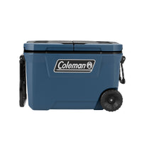 Thumbnail for Coleman Flex 'N Go™ 62-Quart Wheeled Cooler | Sapphire | Cup Holder | Supports Up To 250 lbs