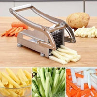 Thumbnail for Stainless Steel French Fries and Potato Cutter with 2 Different Blades