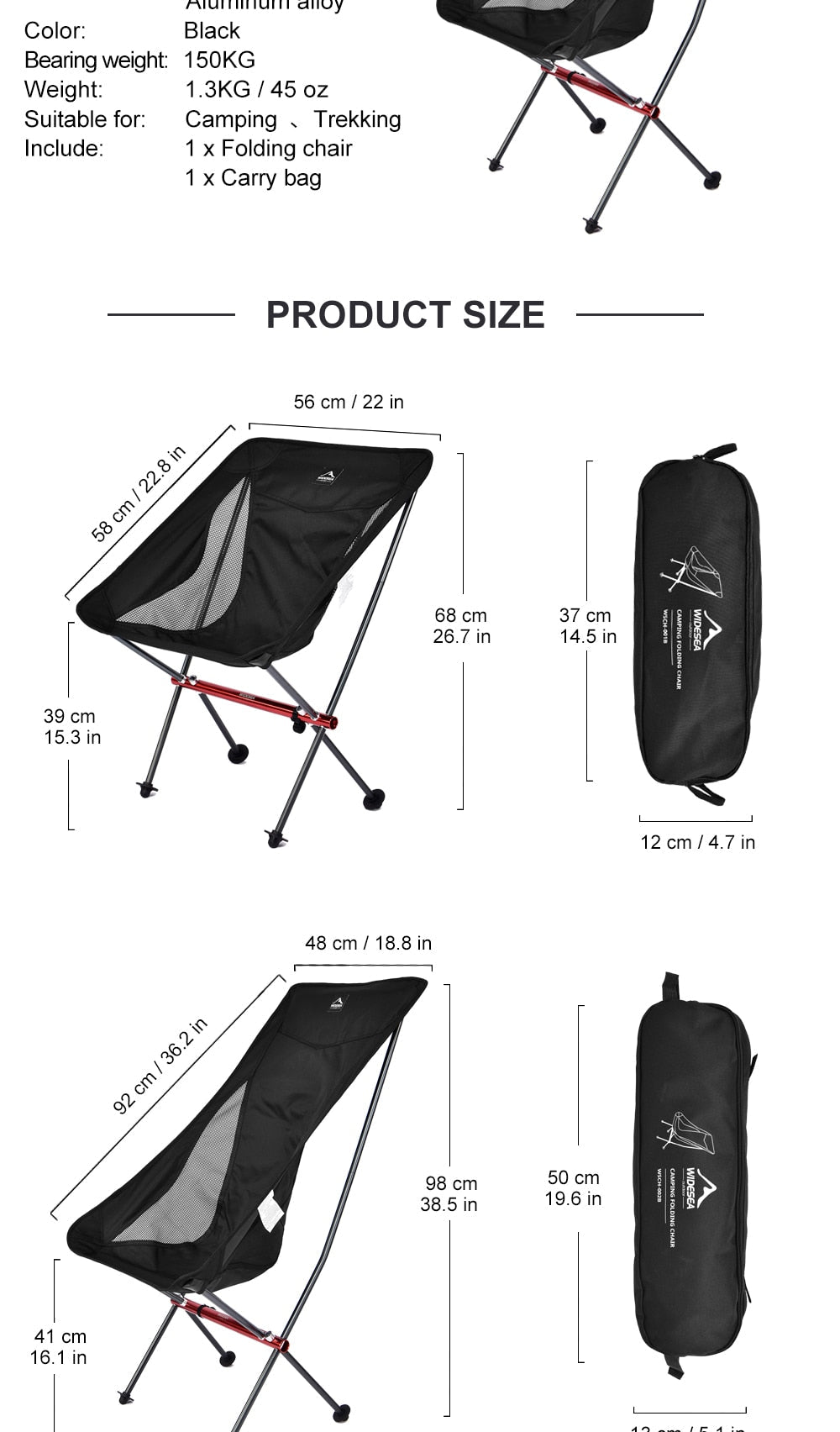 Camping Fishing Folding Chair