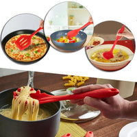 Thumbnail for Non Stick Silicone Cooking Utensils Premium Heat Resistant 10 PCS Set